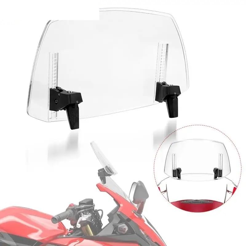 Déflecteur réglable universel pour pare-brise de moto V-Strom DL1050 et DL1050XT