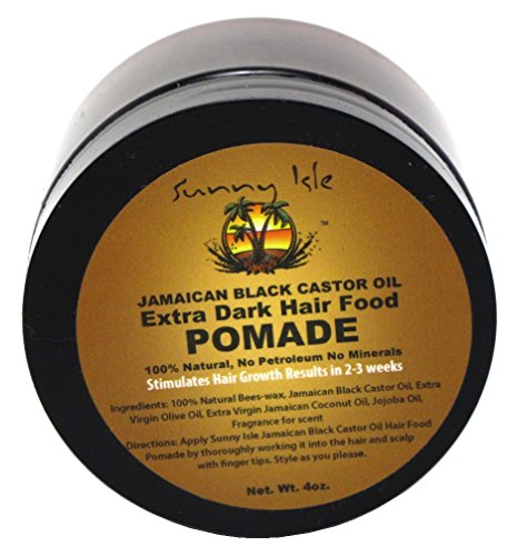 Sunny Isle Jamaican Extra Dark Pomade 4oz (2 Pack)