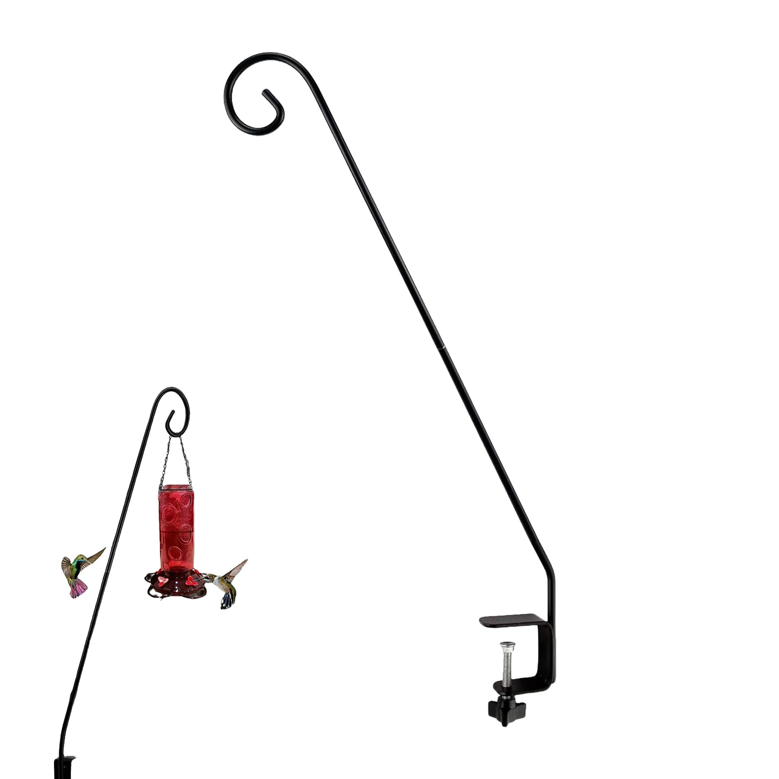 Support mangeoire oiseaux pour balcon | Ne glisse pas, protège votre balustrade 32"