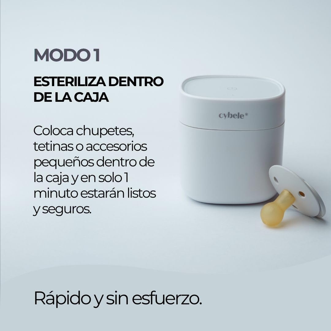 Lumen Esterilizador UV Portátil para Biberones y Accesorios Bebé