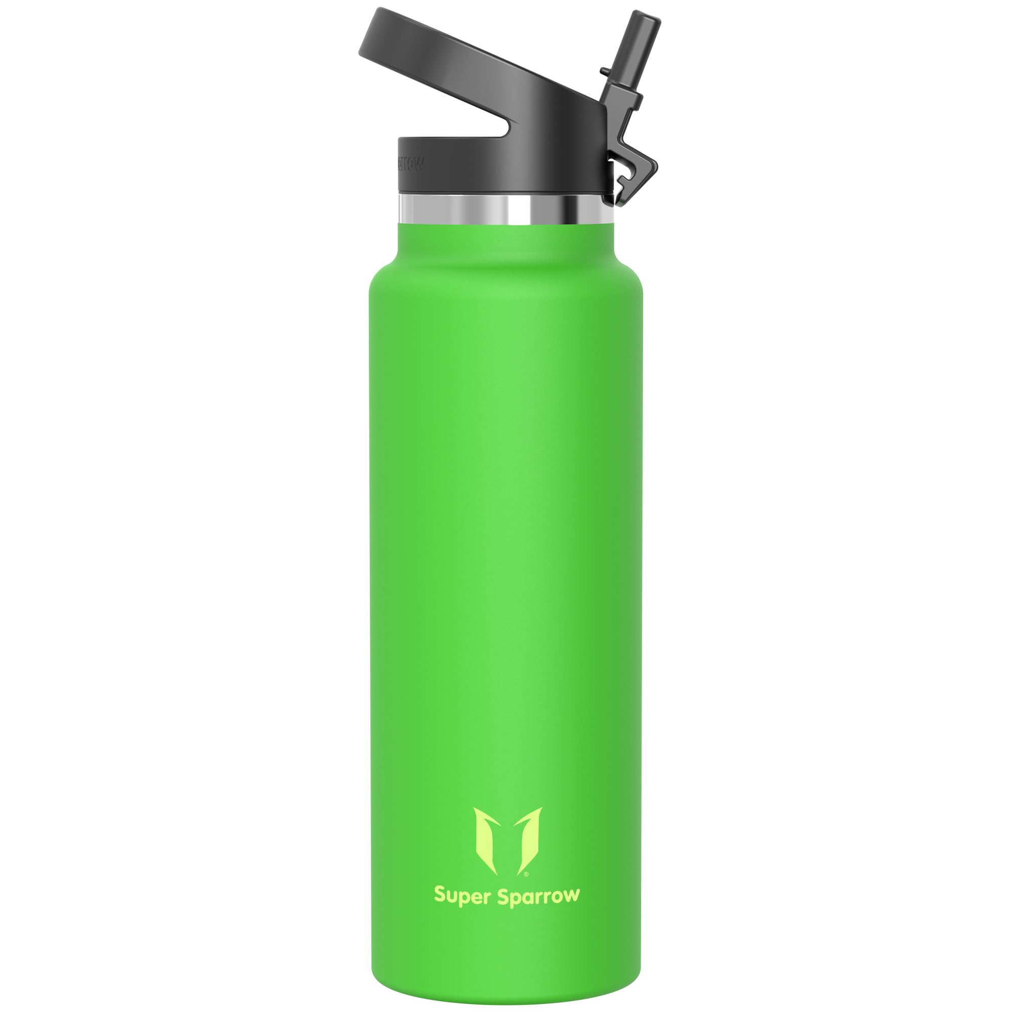 Super Sparrow Water Bottle Insulated - 1.5L - Wide Mouth Metal Bottle - Wide Mouth SwivelSip Flask - BPA Free, Leak Proof - Ergonomic Straw Water Bottles for Work, Gym, Travel, Sports — image 1