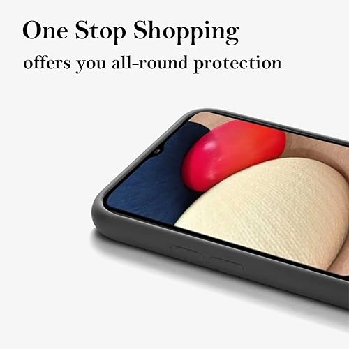 Miniatura 6 de Funda de teléfono personalizada para Samsung Galaxy A03, funda protectora de TPU suave contra arañazos, color negro