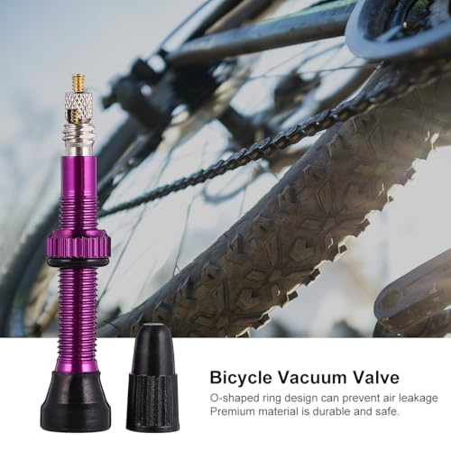Cabilock Tapa de válvula francesa 40 mm para bicicleta miniatura 3