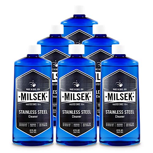 Milsek Stainless Steel Cleaner, 6 Pack, 6 Count
