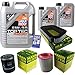 Produktbild QR-PARTS 69330627 Filter Set Inspektionspaket 7 Liter Liqui Moly Motoröl Top Tec 4200 5W-30 MANN-FILTER Innenraumfilter Luftfilter Ölfilter