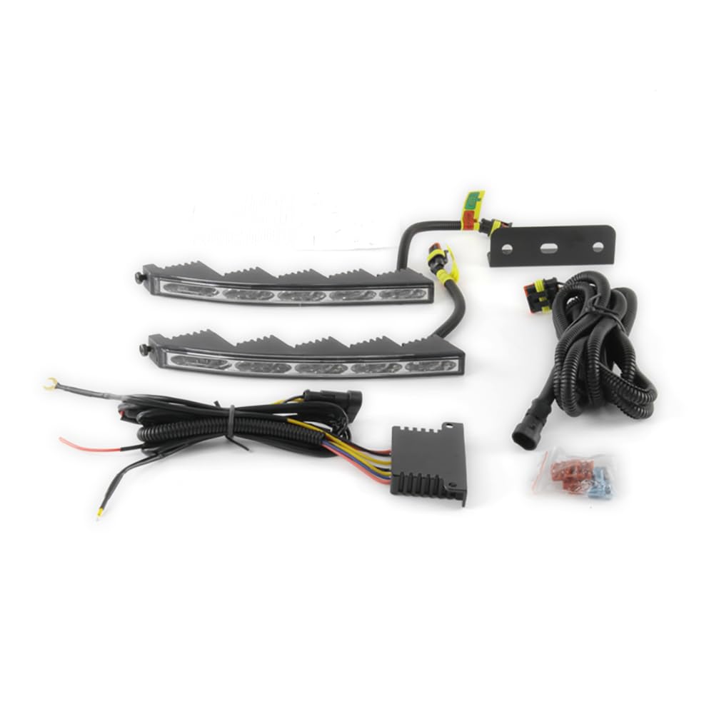 Dreamseek LED DRL para Volkswagen VW Transporter Multivan T5 2010 2011 2012 2013 2014 2015 parachoques delantero luces antiniebla luz diurna