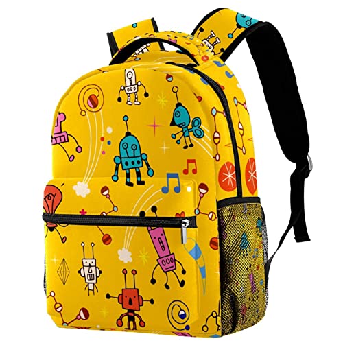 Sac à dos de voyage enfant avec motif véhicule tout-terrain et porte-bouteille