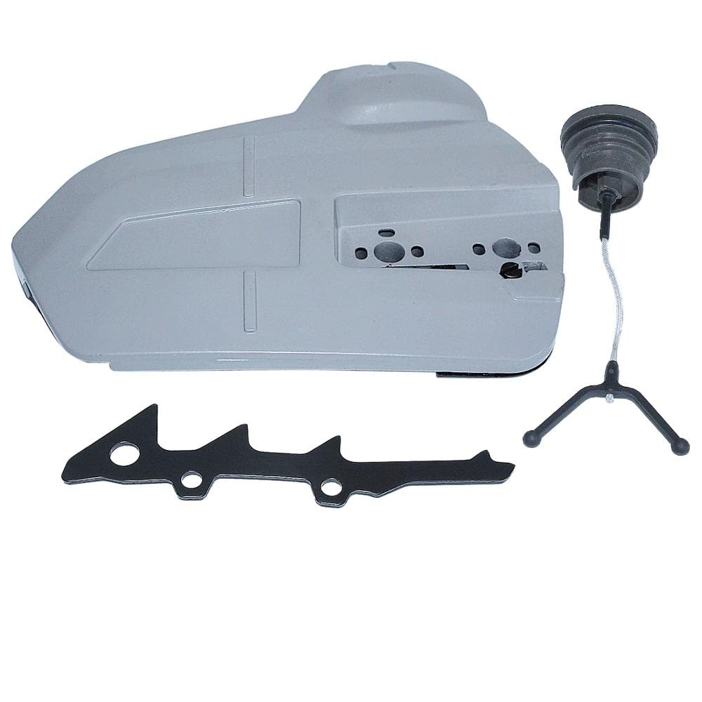 BAIJAC 505199005 Cubierta de Embrague Kit de Espiga de protección for Perros for Husqvarna 55 0xp 550xpg 560 Motosierra Parte wfuel Tap