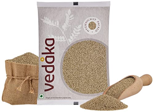 Image of Amazon Brand - Vedaka Unpolished Little Millet | 750 g | Kutki /Samai /Same /Samulu /Chama | Packed with Protein and Fibre | Gluten-Free | Rich in Prebiotic Dietary Fibre