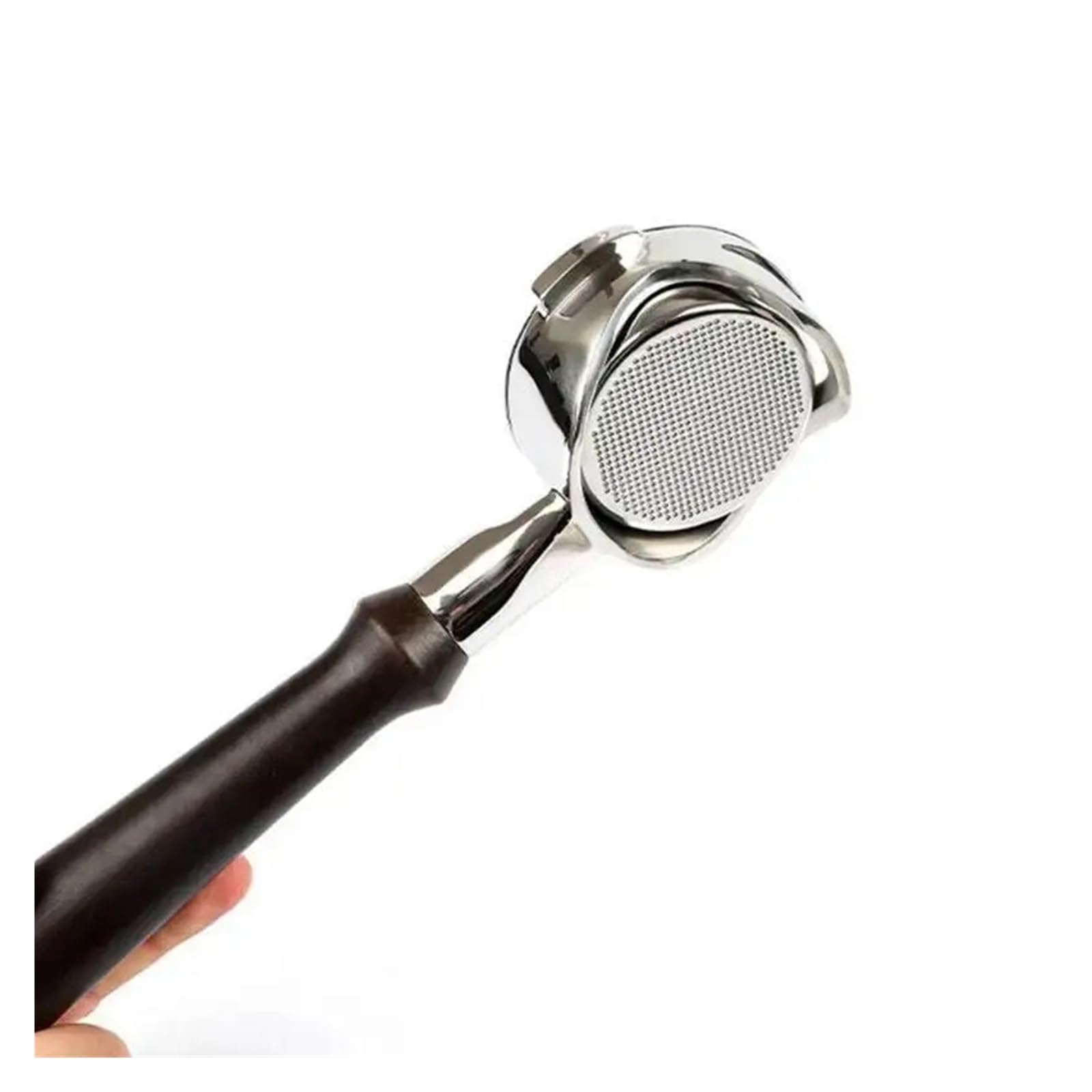 58 mm 2 orejas para E61, compatible con EXPOBAR, compatible con Rocket, compatible con Gemilai, portafiltro hueco sin fondo, filtro de café de acero inoxidable, filtro modificado para espresso | 58 mm-E61-C2