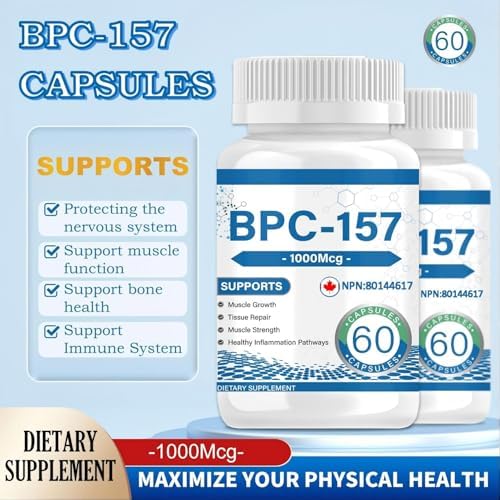 BPC 157 Peptide Capsules 60 capsules