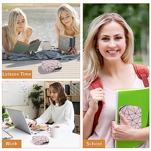 Image of Likesing Period Bag Pouch, Leather Tampon Holder for Purse-Pink | PU Period Pouches for Teen Girls, Women Portable Sanitary Napkin Storage Bag, Feminine Sanitary Bags Emergency Pad Pouch