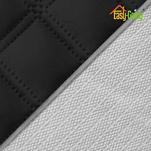 Image of Easy-Going Sofa Slipcover Waterproof Oversized Recliner Chair Cover Non-Slip Fabric Couch Cover for Living Room Washable Furniture Protector for Pets Kids Children Dog Cat (Oversized Recliner, Black)