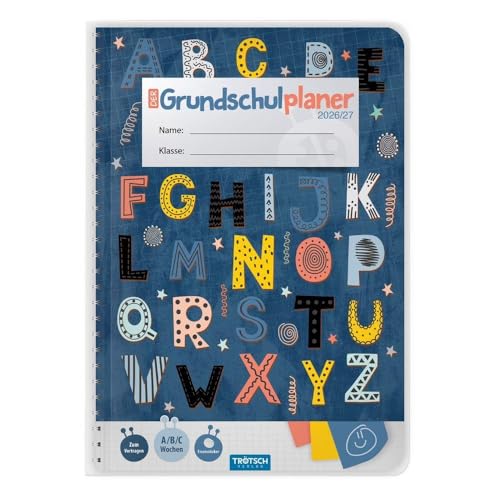 Grundschulplaner Buchstaben 26/27 avec mise en page ludique TRÖTSCH