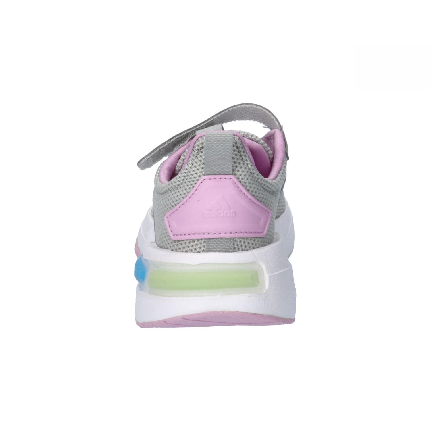 adidas Uniseks - dzieci Racer TR23 Hook and Loop Shoes Kids, grey two/silver met/lilac, 28 EU