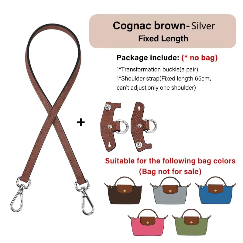 Image of Vachetta Leather Purse Strap Replacement for Longchamp Strap Kit