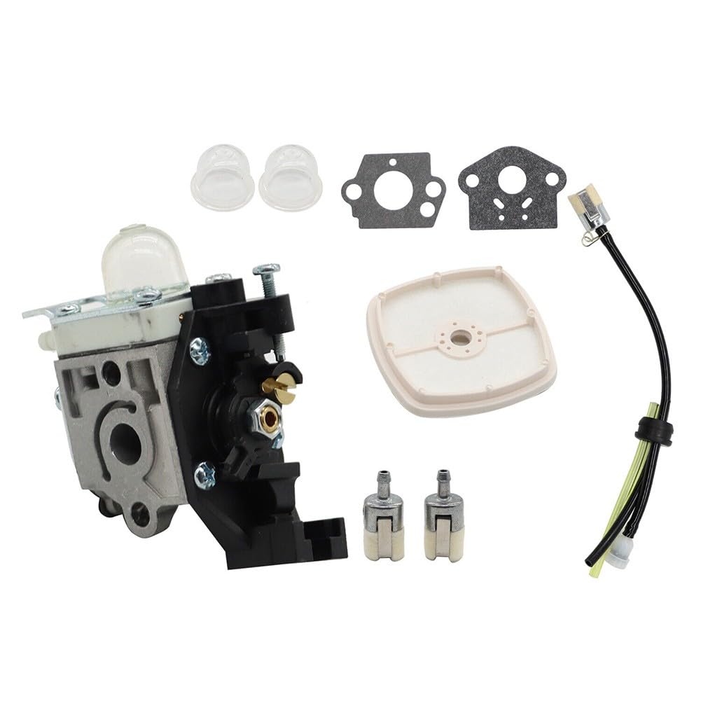 Kit carburateur pour débroussailleuse Echo SRM225 GT225 PE225 Remplace A021001690 RB-K93 avec filtre à air, joints de filtre à air, conduite de carburant pour débroussailleuse taille-haie