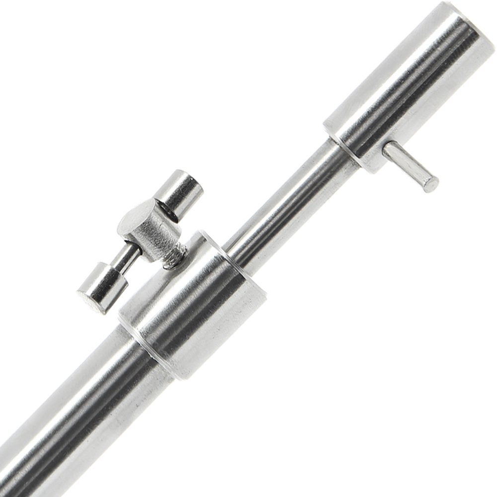 g8ds 4X Edelstahl Angelsport Bankstick Xtra Large 75-125cm Rutenhalter Rutenauflage Rodpod