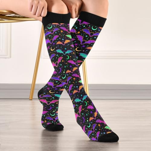 Image of Compression Socks for Women & Men, Knee High Socks for Circulation Medical Running Athletic Nurse Travel