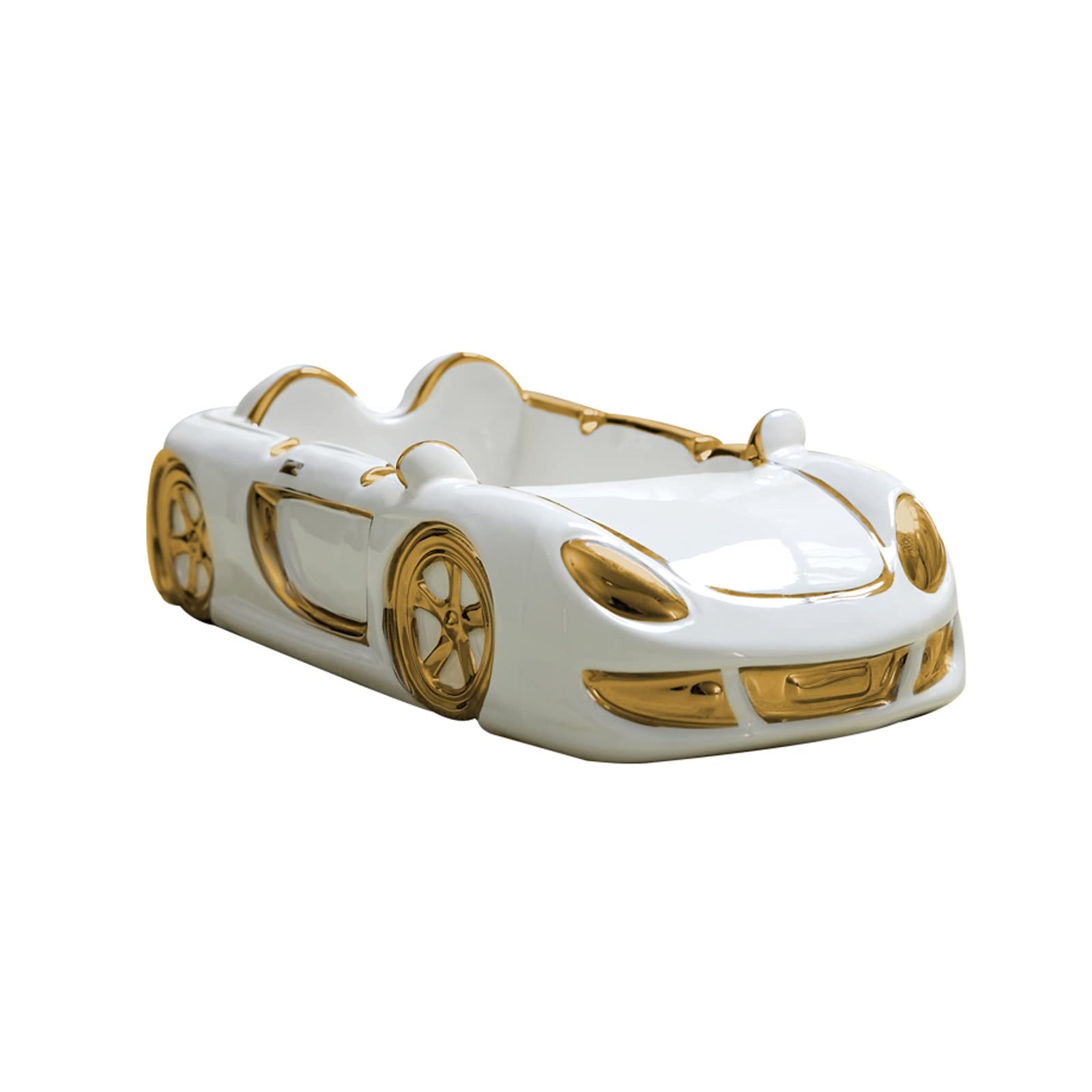 Ashtray Ceramic,Luxury Fashion Sports Car Ash Holder for Smokers,Cigarettes Tray