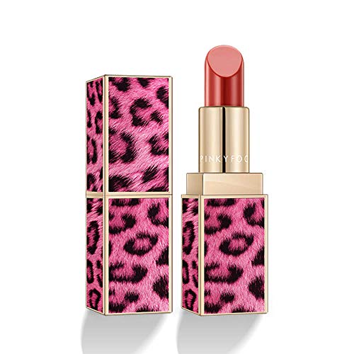 Professional Makeup Matte Lipstick, Velvet Long-lasting Moisturizing Beauty Cosmetics Lip Stick, 1.5OZ (Reddish Brown)