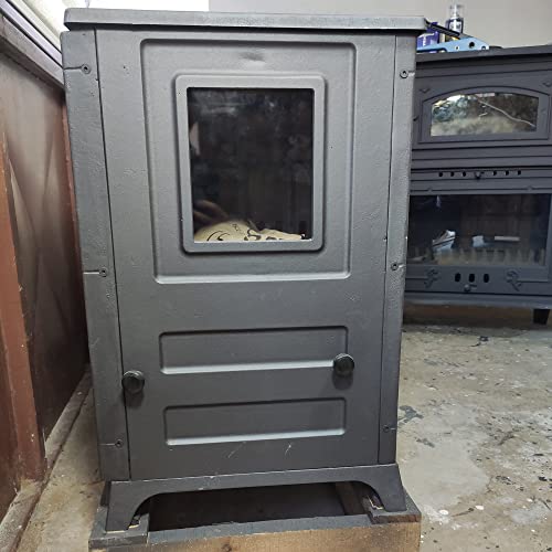 Cast Iron Stove With Oven - Cast Iron Fireplace - Baking Stove - Cooker Stove - Warming Stove - Cozy Tiny House Stove - Modern Cabin Stove (Cast Iron Cooker Stove With Oven) #TOP5