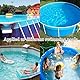 Kimuwote Wartungshahn/Absperrhahn für Pools mit 32mm Schlauchanschluss,2 Stück Aktualisierte Version Pool Schlauchadapter,Pool Wartungs zubehör mit 4X Schlauchklemmen - Absperrhahn funktioniert gut