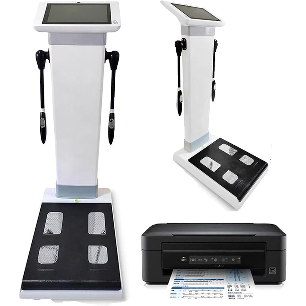Analizador Corporal De Bioimpedancia Táctil HD Para Salud Y Control De Peso, Báscula Médica Digital, Monitor De Altura, Peso Y Composición Corporal, Compatible Con Múltiples Usuarios E Idiomas