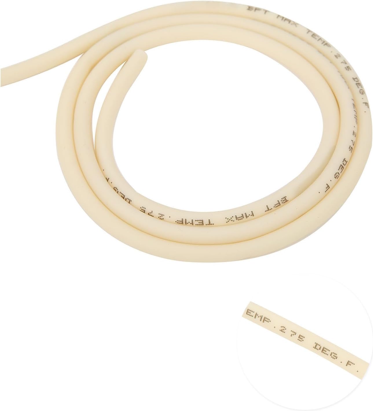 1m Peristaltic Pump BPT Tube Peristaltic Pump Tube, Rubber Hose, Rubber 7.9mm ID X 11.1mm OD for Cosmetics Biological