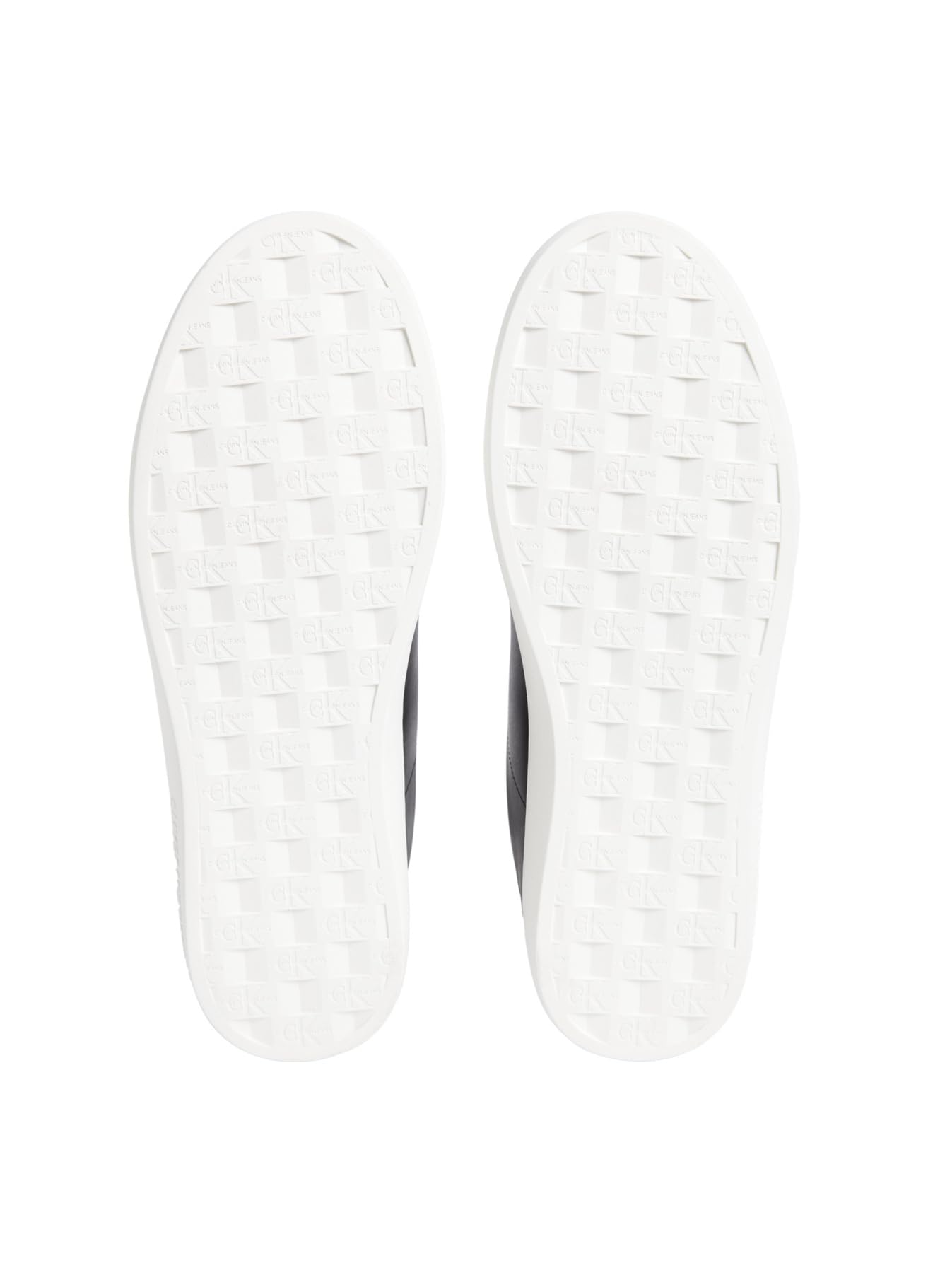 Calvin Klein Classic Cupsole Low Ml Lth Ym0Ym00864, Sneaker, Uomo, Nero (Black/Bright White), 43 EU