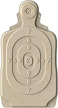 Birchwood Casey 3D Bullseye Torso 31 1/4" x 21 1/4" Targets | Lightweight Face and Torso Shooting Training Targets with Mounting Tab | Pack of 3