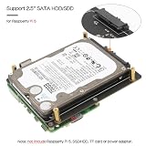 Geekworm X1100 2.5" SATA HDD/SSD Shield for Raspberry Pi 5