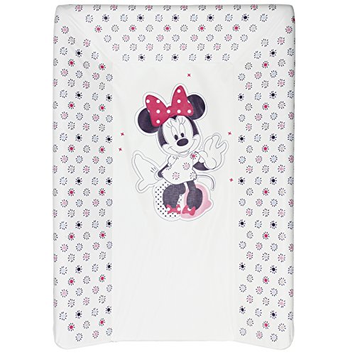 babyCalin MINNIE PATCHWORK Matelas à Langer Imprimé Écru