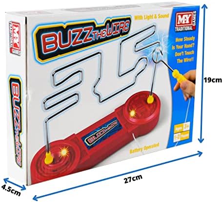 Beat The Buzz Hot Wire Buzzer Steady Hand Childrens Electronic Board Family Game