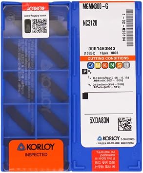 KORLOY 100% Original MGMN MGMN300 G MGMN300-G NC3120 Slot Blade Slotting Tool