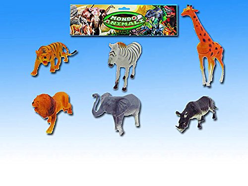 Animali Savana Selvaggia 6Pz 29108