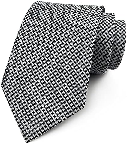 Secdtie Men's Classic Solid Color Ties Soft Business Casual Attire Suit Neckties