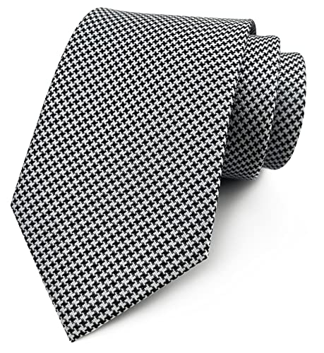 Secdtie Men's Classic Solid Color Ties Soft Business Casual Attire Suit Neckties