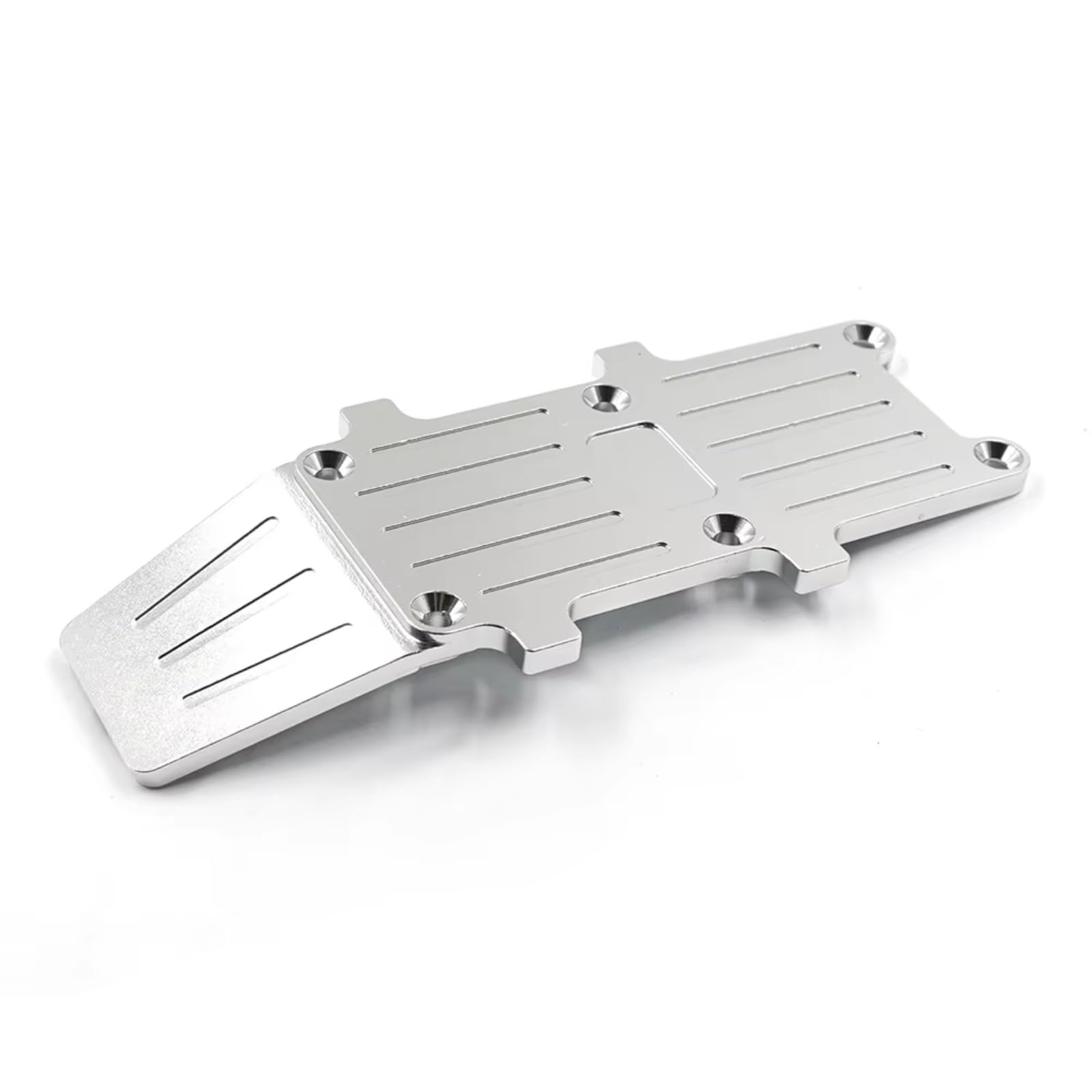 Placa Deslizamiento Trasera Aluminio para Tamiya para Hornet para EVO 1/10 Control Remoto Actualizaciones Piezas Coche Accesorios XS-TA29237SV Piezas Coche RC