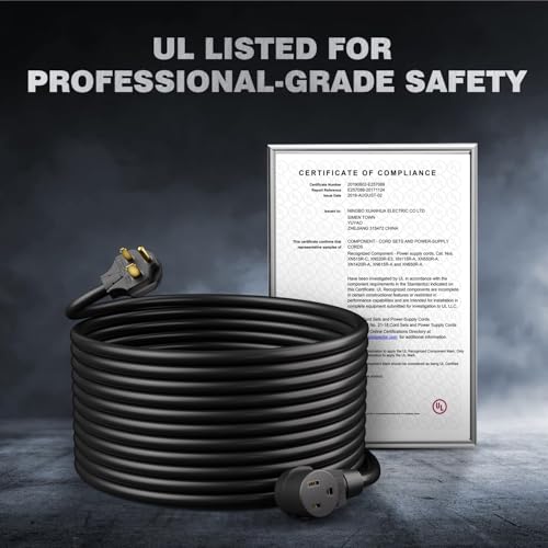 ARCCAPTAIN 30Amp 20ft Welder Extension Cord 10AWG Power Extension 250V - image 7