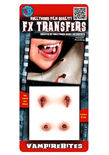 Tinsley Transfers Vampire Bites Flesh/Multi One Size