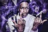 ASAP ROCKY Nice Silk Fabric Cloth Wall Poster Print (36x24inch)