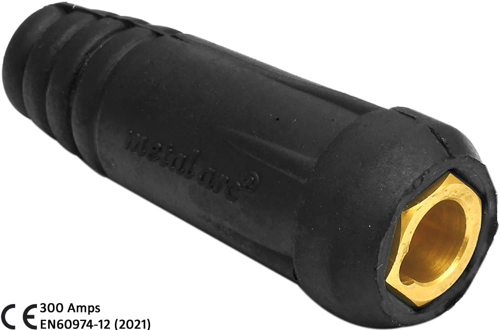 METAL ARC Heavy Duty Female Welding Connector – CCE Series – EHRJ3F – 300 Amps (Pack of 2) 2