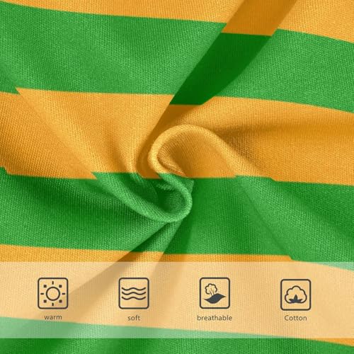 Orange Green Stripe Toddler Girls's Underwear 2T3