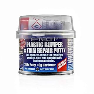 MP Essential Car Smooth Finish Plastic Bumper and Trim Repair Putty (Perfect repair solution for cracked, split and holed plastic bumpers and trim) 250G