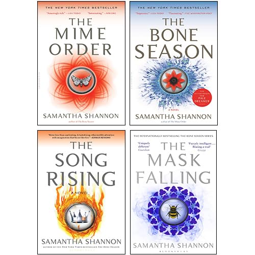 Samantha Shannon Bone Season Series Collection 4 Books Set (The Bone Season, The Mime Order, The