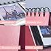 68 Pockets Mini Photo Album for Fujifilm Instax Mini 7s 8 8+ 9 25 26 50s 70 90/ Fujifilm Instax SP 1/ Polaroid PIC-300P/ Polaroid Z2300/ LG PD 233/ LG PD 239/ Name Card (Pink)