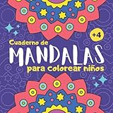  Cuaderno de mandalas para colorear niños: Libro de mandalas para colorear niños de 4 a 8 años  40 dibujos de mandalas grandes y fáciles para pintar niñas y niños  Cuadernos para colorear infantil