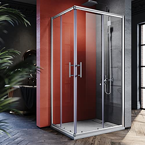 SIRHONA Cabine de Douche 76x80x185cm Complète...