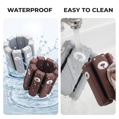 Image of Silicone Wrist & Ankle Weights | Wearable weights for yoga & toning. 0.5lb or 1lb per wrist. Sweat-resistant, adjustable fit with solid steel core.